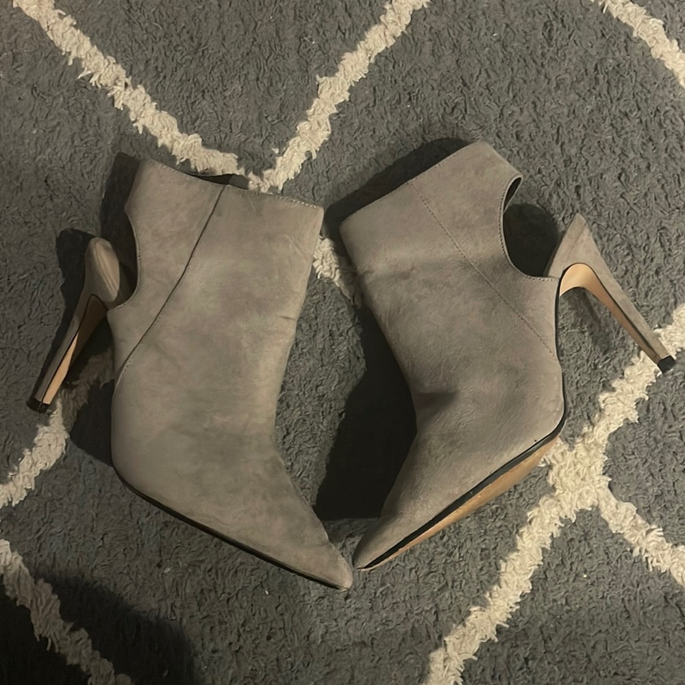 Zara Grey Booties